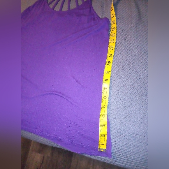 Lascana Purple and black Tank Top - Picture 2 of 14